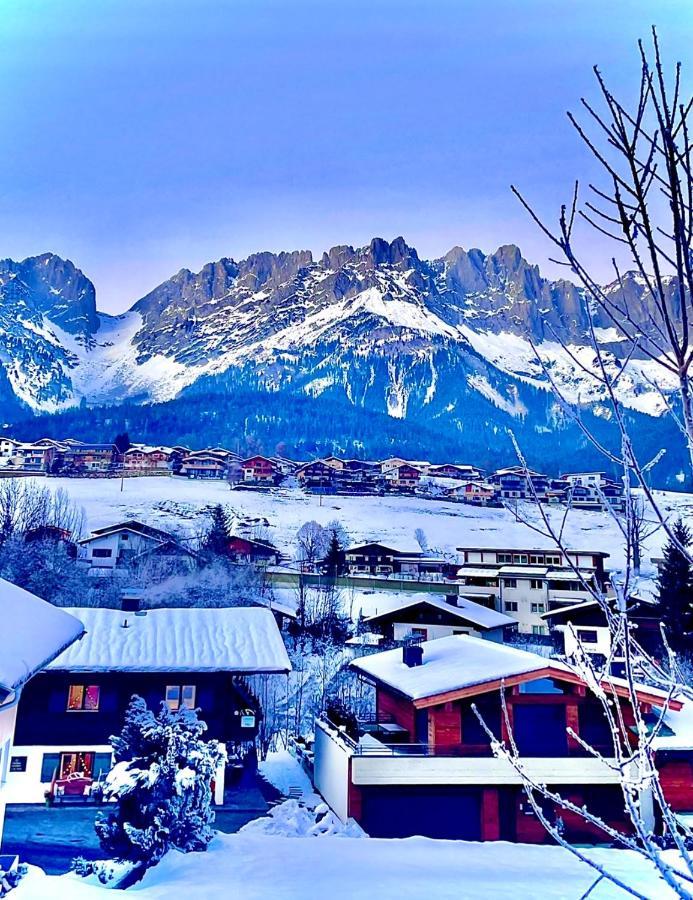 Gaste-Haus Kaisers-Gluck Hotel Going am Wilden Kaiser Esterno foto