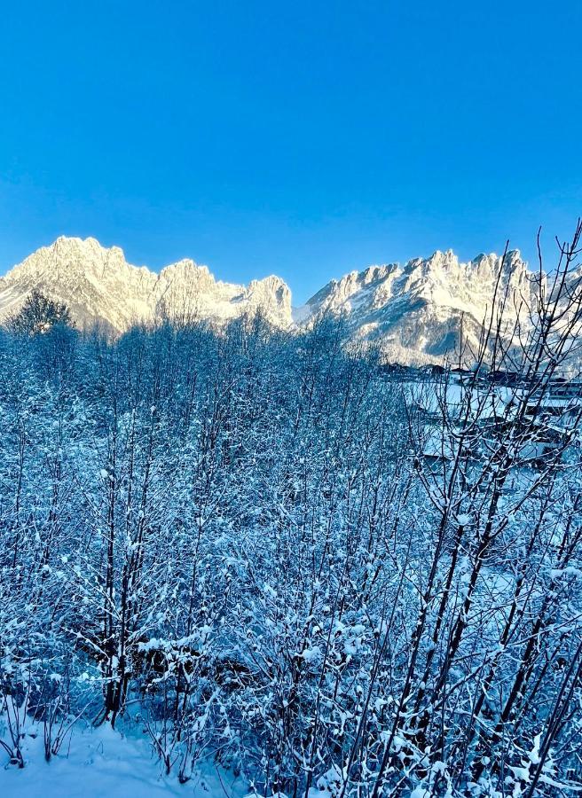 Gaste-Haus Kaisers-Gluck Hotel Going am Wilden Kaiser Esterno foto